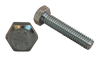 5/16-18 x 7 Hex Tap Bolt Low Carbon Fully Threaded Zinc-Bolt Demon