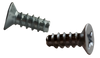 4-24 x 1/4 Phillips Flat 100 Degree Self Tapping Screw Type B Full Thread Zinc-Bolt Demon