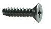 2-32 x 5/16 Phillips Flat Self Tapping Screw Type B Fully Threaded 18-8 Stainless Steel-Bolt Demon