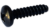 4-24 x 3/16 Phillips Pan Self Tapping Screw Type B Fully Threaded Black Oxide-Bolt Demon
