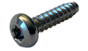 4-24 x 3/8 6-Lobe Pan Self Tapping Screw Type B Fully Threaded 18-8 Stainless Steel-Bolt Demon