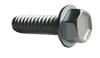 10-16 x 5/16 Unslotted Indented HWH Self Tapping Screw Type B Full Thread Zinc-Bolt Demon