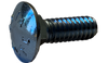1/4-20 x 5/8 Carriage Bolt Fully Threaded Zinc-Bolt Demon