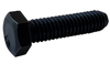 1/4-20 x 3/8 Hex Cap Screw Grade 2 Non A307 Black Oxide and Oil-Bolt Demon