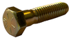 7/16-14 x 3/4 Hex Cap Screw Grade 8 Yellow Zinc-Bolt Demon
