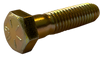3/8-24 x 5/8 Hex Cap Screw Grade 8 Yellow Zinc-Bolt Demon