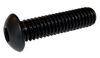 6-32 x 3/4 Coarse Thread Button Head Socket Cap Screw Plain-Bolt Demon