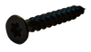 6 x 1 1/4 Six-Lobe (Torx) Bugle Head Coarse Thread Drywall Screw Black Phosphate Particle Board-Bolt Demon