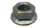 M10-1.5 DIN6923 Metric Class 10 Hex Flange Nut Non Serrated Zinc Bake RoHS-Bolt Demon