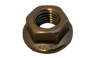 M3-0.5 DIN6923 Metric Hex Flange Nut Non Serrated 18-8 Stainless Steel-Bolt Demon