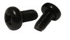 M4-0.7 x 8 DIN 7500C Metric Type Z Pan Thread Rolling Screw Full Thread Black Zinc & Wax-Bolt Demon