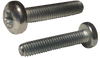 M2-0.4 x 4 DIN 7500C E Pan 6-Lobe Recess Thread Rolling Screw Full Thread Zinc & Wax-Bolt Demon