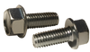M5-0.8 x 8 DIN 7500D Metric Unslotted Hexwasher Thread Roll Screw Full Thread Zinc & Wax-Bolt Demon