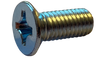 M2-0.4 x 20 DIN 965 Metric Phillips Flat Machine Screw Full Thread Zinc-Bolt Demon