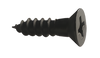 12-11 x 1 1/4 Phillips Flat Full Body 2/3 Thread Wood Screw Black Oxide and Oil-Bolt Demon