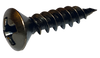 5-20 x 5/8 Phil Oval Hinge Screw Twinfast Fine Thread Full Thred Steel Antique Brass Finish-Bolt Demon