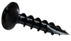 10-9 x 3/4 Phillips Pan Deep Thread Screw Type 17 point Full Thread Black Oxide and Oil-Bolt Demon