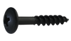 8-11 x 1 1/4 Phillips Truss Deep Thread Wood Screw 2/3 Thread Black Oxide-Bolt Demon
