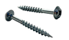 8-11 x 2 1/2 Square Phillips Drive Round Washer Deep Thread Wood Screw 2/3 Thread Zinc-Bolt Demon