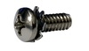 4-40 x 1/4 Phillips Pan External Sems Machine Screw Fully Threaded 410 Stainless Steel-Bolt Demon