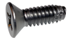 8-32 x 5/8 Phillips Flat Thread Cutting Screw Type F Fully Threaded 410 Stainless Steel-Bolt Demon