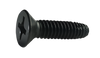 10-24 x 3/4 Phillips Flat Thread Cutting Screw Type F Fully Threaded Black Oxide-Bolt Demon