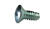 6-32 x 1/2 Phillips Oval Thread Cutting Screw Type F Fully Threaded Zinc-Bolt Demon