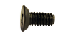 12-24 x 1/2 Phil Flat Undercut Thread Cutting Screw F Full Thread 18-8 Stainless Steel Black-Bolt Demon