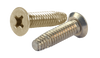 12-24 x 1/2 Phil Flat Undercut Thread Cutting Screw Type F Full Thread 18-8 Stainless Steel-Bolt Demon