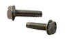 1/4-20 x 1 1/4 Unslotted Indented Hex Washer Thread Cutting Screw Type F Fully Thread 18-8 Stai-Bolt Demon
