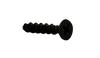 4-24 x 3/8 Phillips Flat High Low Screw Fully Threaded Black Oxide and Oil-Bolt Demon