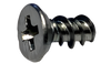 4-24 x 1/4 Phillips Flat Undercut High Low Screw Fully Threaded 410 Stainless Steel-Bolt Demon