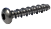 4-24 x 1/2 #3HD Six Lobe Pan High Low Screw Fully Threaded 410 Stainless Steel-Bolt Demon
