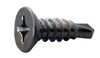 1/4-14 x 1 1/2 Phillips Flat Self Drill Screw Full Thread 18-8 Stainless Steel-Bolt Demon