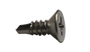 6-20 x 1 Phillips Flat Self Drilling Screw Full Thread 410 Stainless Steel-Bolt Demon
