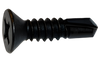 8-18 x 3 Phillips Flat Self Drilling Screw Full Thread Black Zinc & Bake-Bolt Demon