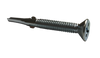 1/4-20 x 3 Phillips Flat Self Drill Screw #4 Point with Wings Full Thread Zinc & Bake-Bolt Demon