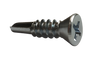 6-20 x 1 Phillips Flat Trim Head Self Drilling Screw Full Thread Zinc-Bolt Demon
