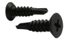 10-16 x 3/4 Phillips Flat Undercut Self Drilling Screw Full Thread Black Zinc & Bake-Bolt Demon