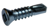 6-20 x 1/2 Square Drive Flat Trim Head Self Drilling Screw Full Thread Zinc-Bolt Demon