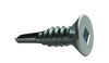 6-20 x 3/4 Square Drive Flat Head Fully Threaded Self Drilling Screw Zinc & Bake-Bolt Demon