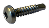 6-20 x 3/8 Square Pan Self Drilling Screw Full Thread 18-8 Stainless Steel-Bolt Demon