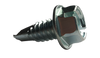 8-18 x 1 Slotted Indented Hex Washer Self Drilling Screw Full Thread Zinc & Bake-Bolt Demon