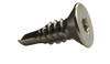 6-20 x 1/2 6-Lobe Flat Self Drilling Screw Fully Threaded 18-8 Stainless Steel-Bolt Demon