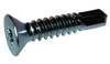 6-20 x 3/4 6-Lobe Flat Self Drilling Screw Fully Threaded Zinc & Bake-Bolt Demon