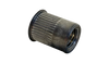 1/4-20-.260 Small Head Ribbed Threaded Insert Rivet Nut Aluminum Cleaned and Polished-Bolt Demon