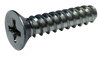 3-24 x 1/2 Phillips Flat Plastite Alternative 48-2 Fully Threaded Zinc And Wax-Bolt Demon