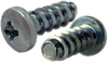 M2.5-1.4 x 6 Metric Pozi Pan Plastite/Fix Alternative 45 Degree Full Thread Zinc and Bake-Bolt Demon