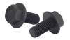 M12-1.75 x 45 DIN 6921 10.9 Metric Flange Bolt Screw Non Serrated Black Phosphate-Bolt Demon