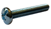 1/4-20 x 1 1/2 Combination (Phil/Slot) Pan Head Machine Screw Fully Threaded Zinc-Bolt Demon
